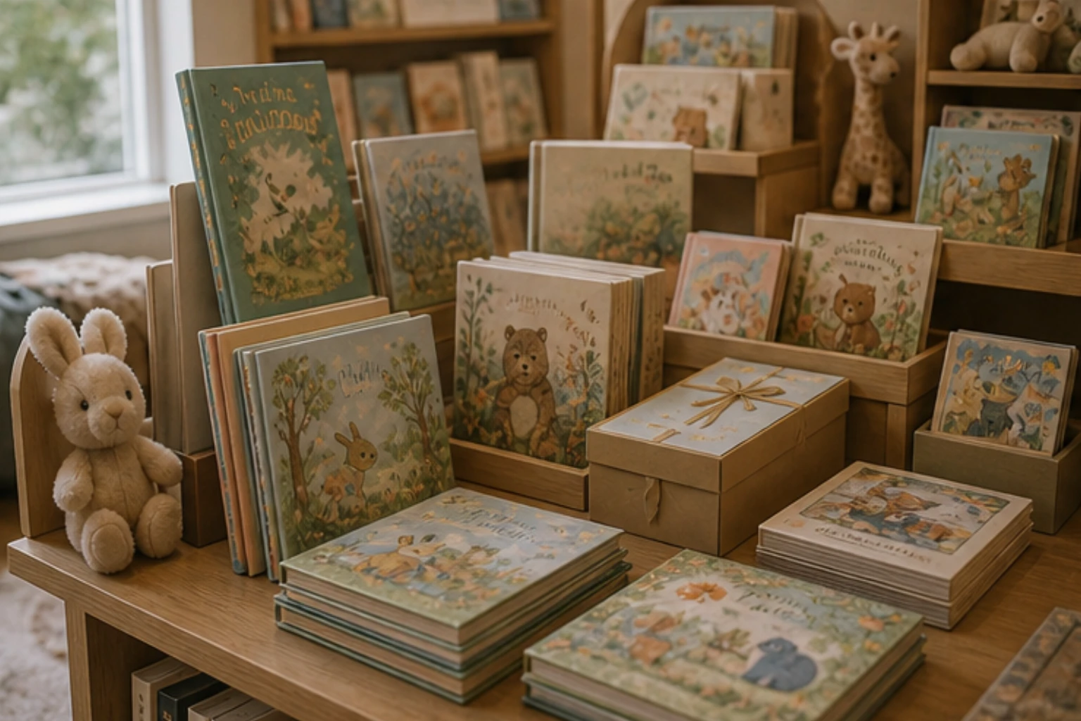 children book edit with picture books tactile covers and gift-ready reading sets